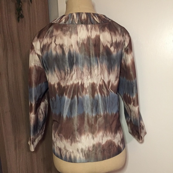 CHICOS Snap Up Lightweight Travelers Jacket Size 1 - Picture 2 of 7